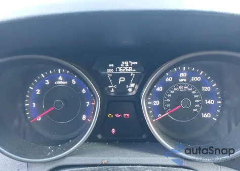 2013 Hyundai Elantra Gls из США, поврежденный, VIN 5NPDH4AE6DH450756